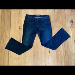 7 for all mankind “rocker” boot cut jeans